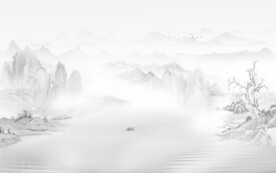 禅意山水画