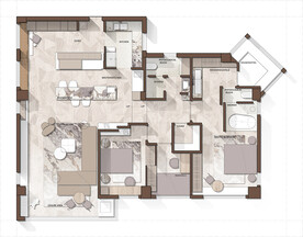 户型图 家配图 洋房图图片
