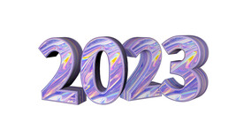 2023兔年立体字