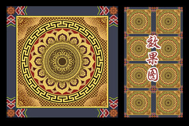 吊顶古建佛堂寺庙天花吊顶藻井