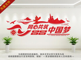 中国梦文化墙