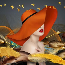 时尚美女装饰画