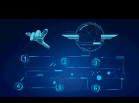 科技大数据 HUD 控件