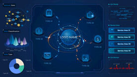 后台ui 大数据 可视化 界面