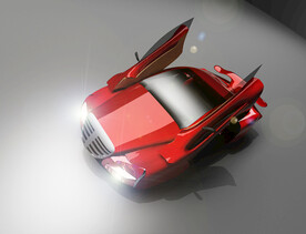 Dolphins科幻未来概念车