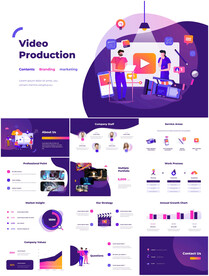 公司介绍工作汇报动态ppt模板