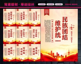 民族团结展板