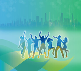 青年一代大学生走上社会