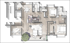 户型图 家配图 洋房图图片