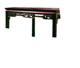 红木拐子纹牙子