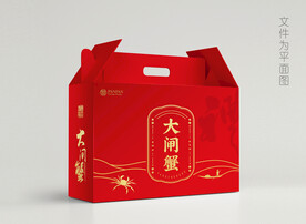 阳澄湖大闸蟹包装设计