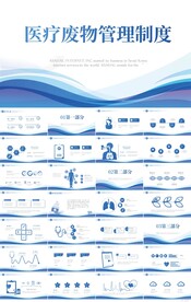 蓝色医疗废物管理制度PPT模板