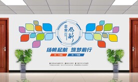 企业风采文化墙