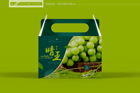 葡萄包装 平面图