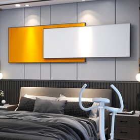 卧室装饰画挂画样机效果图设计