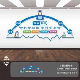 科普实验室文化墙