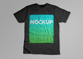 男士短袖素材样机