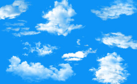 蓝天白云