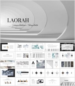 高端极简创意ppt模板