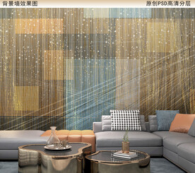 现代简约背景墙壁纸