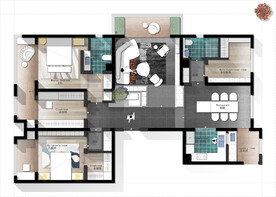户型图 家配图 洋房图图片