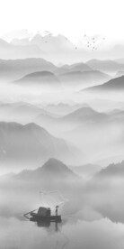意境山水画