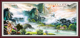 山水国画