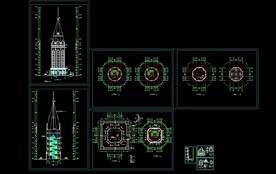 欧式观光塔建筑设计