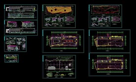 体育会所施工图