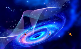 星空探索科技背景