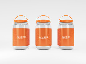 食品包装瓶样机