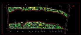 滨河公园绿化总图