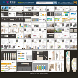 商场酒店地下车库导视
