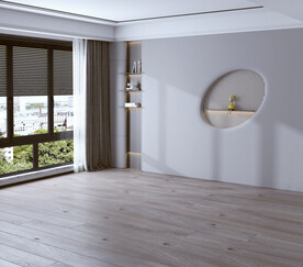 现代卧室 空场景 