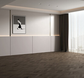 现代卧室 空场景 