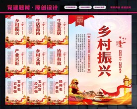 乡村振兴展板