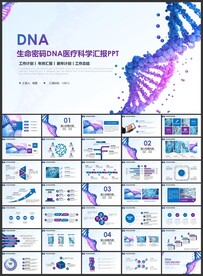 DNA生物基因医疗医学PPT