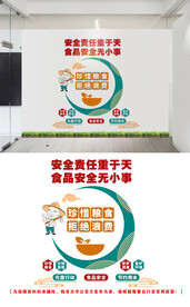 食堂文化墙设计