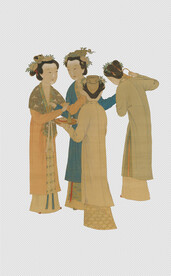 唐寅 王蜀宫妓图 