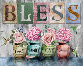 复古木板装饰画