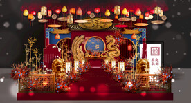中式婚礼舞台