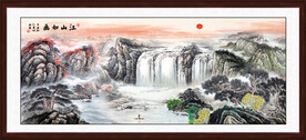 国画山水画