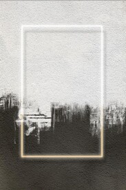 侘寂风光影抽象装饰油画