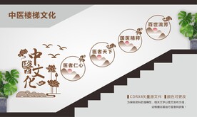 中医院楼梯文化