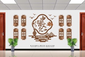 中医院文化墙