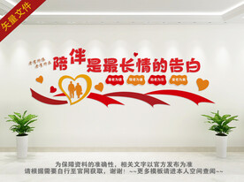 关爱老人文化墙