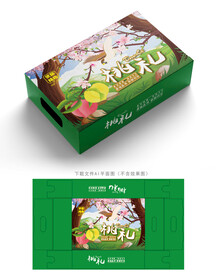 桃子包装 