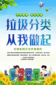 垃圾分类海报