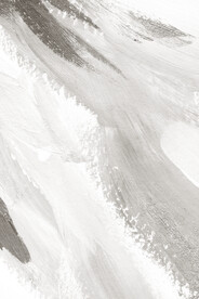 轻奢装饰画 灰白抽象画