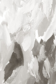 轻奢装饰画 灰白抽象画
